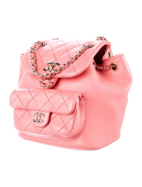 chanel leather pink backpack|Chanel backpack 2022.